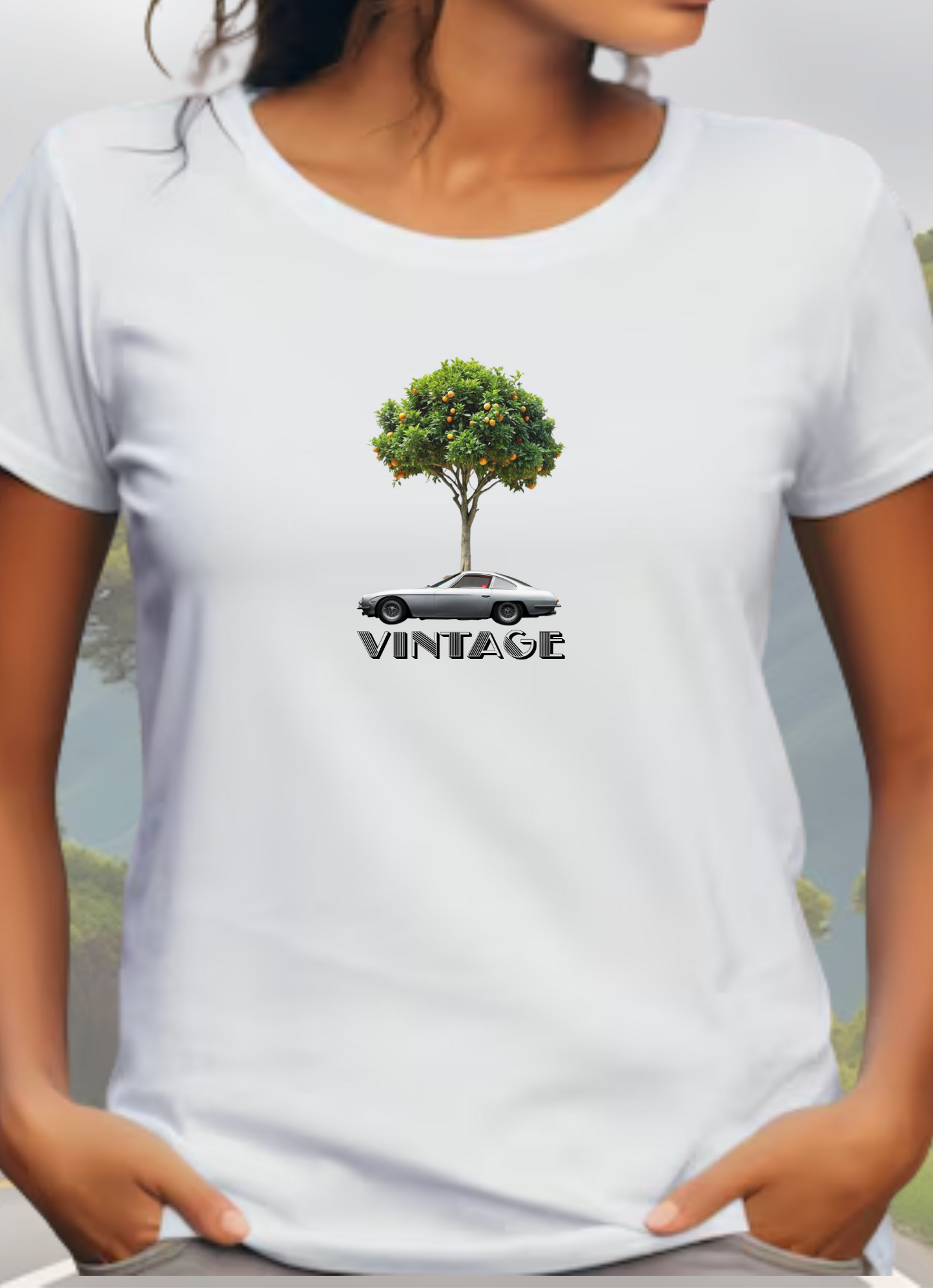 Camiseta F1 de mujer Vintage 1964