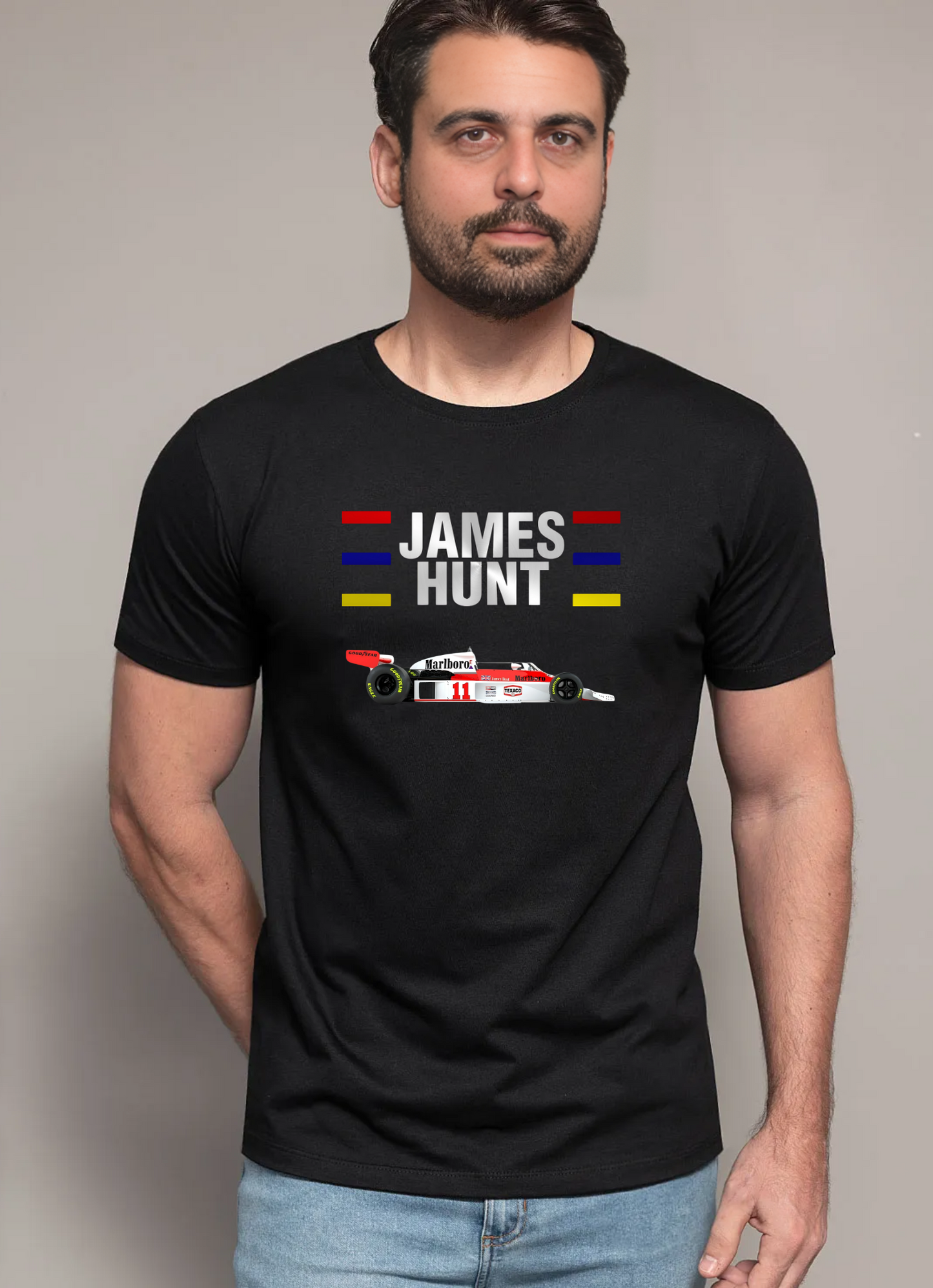 Camiseta James Hunt Hombre