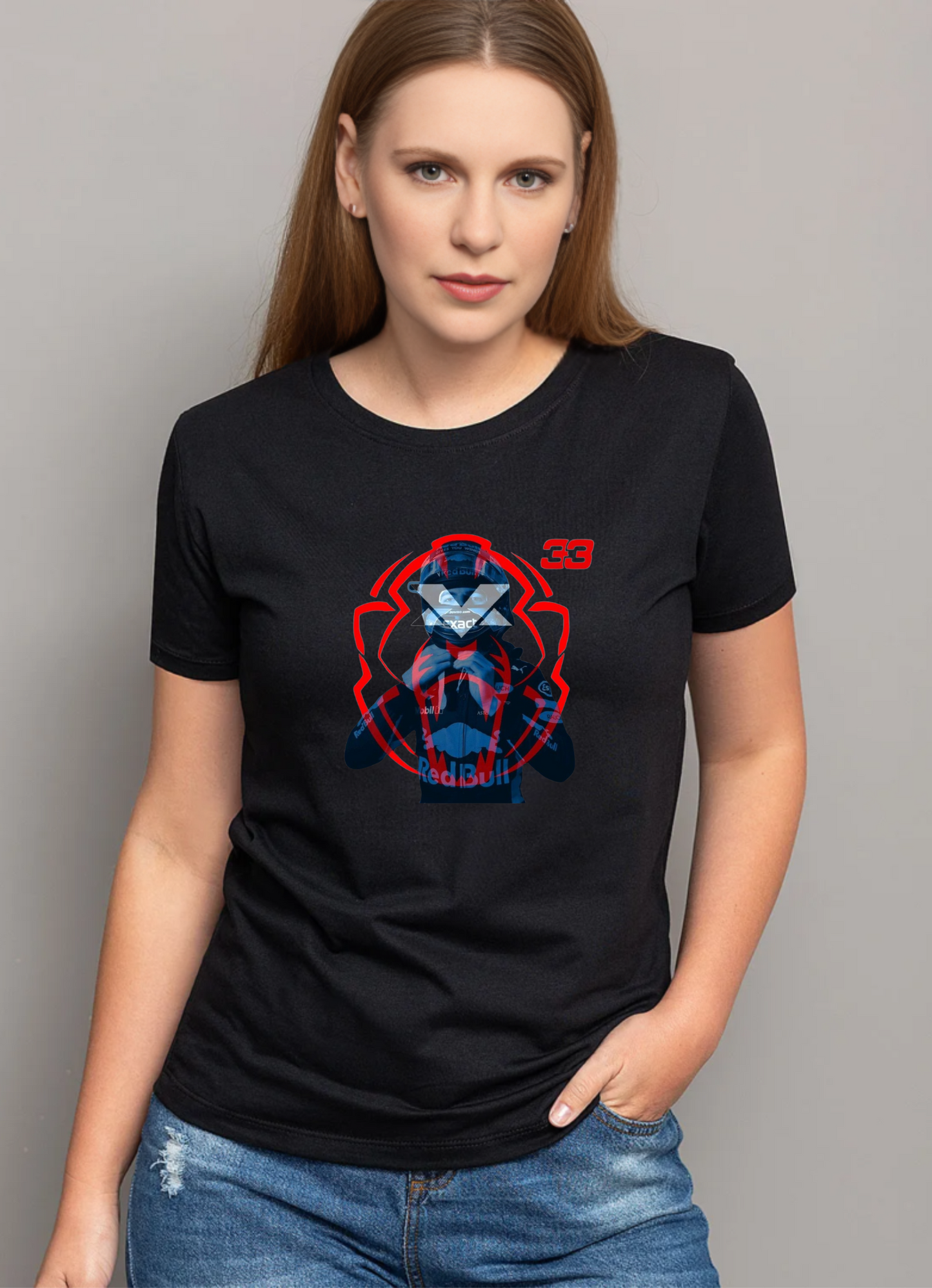 Camiseta Max Verstappen 33 Mujer