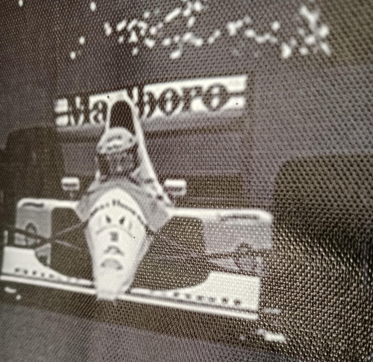 Cuadro Mansell vs Senna GP España 1991