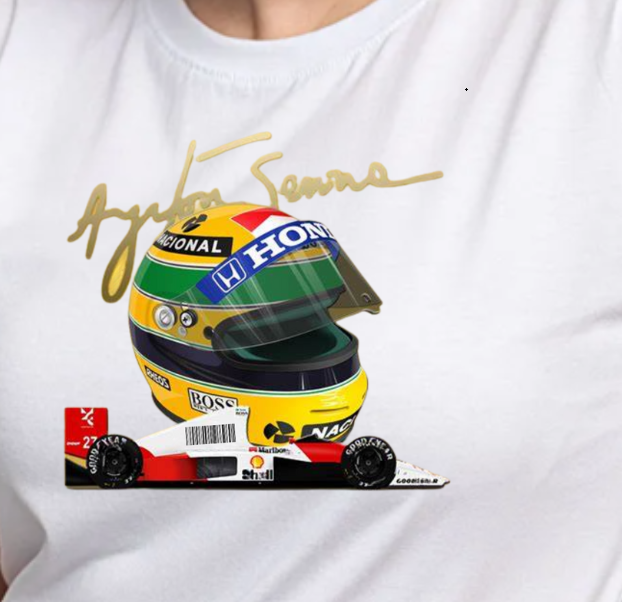 Camiseta Ayrton Senna Woman