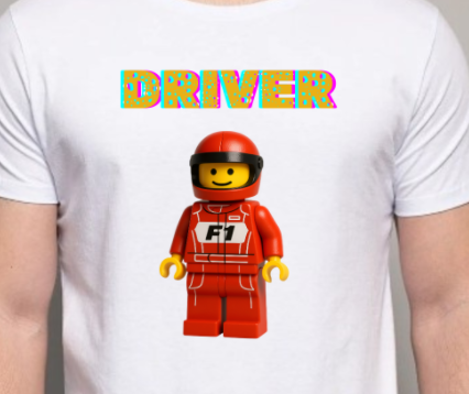 Camiseta bloque de construcción Hombre