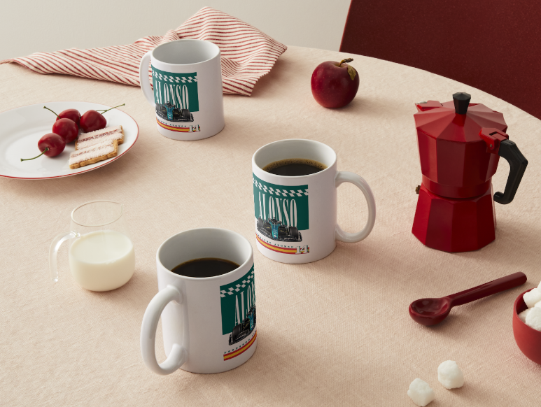 Taza Cerámica Fernando Alonso