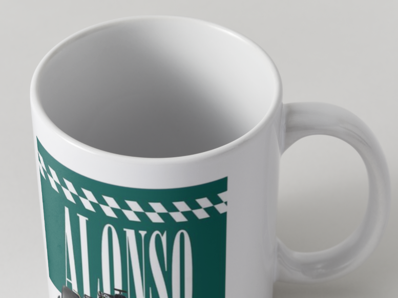 Taza Cerámica Fernando Alonso