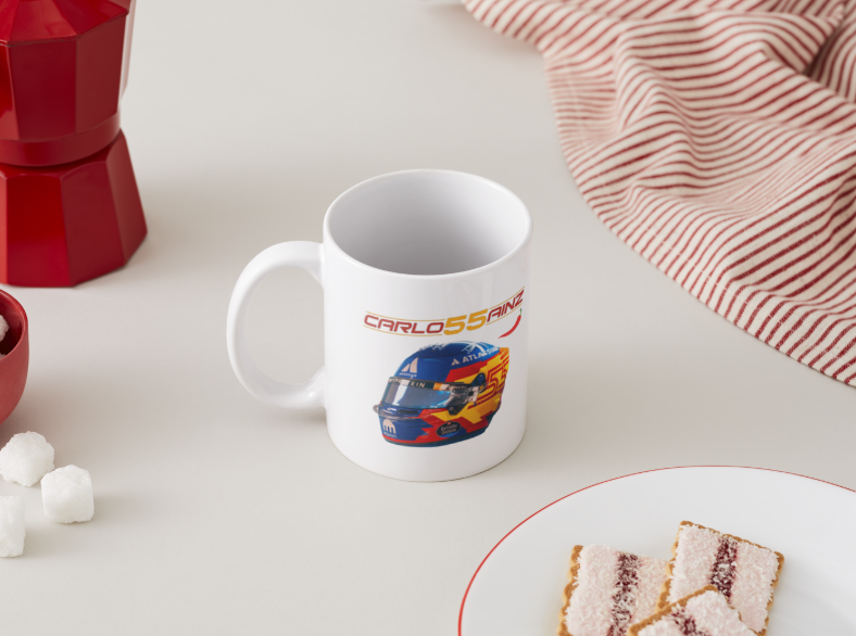 Taza Cerámica Carlos Sainz