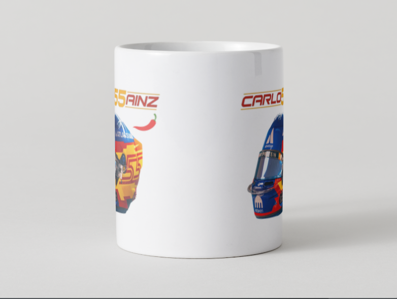 Taza Cerámica Carlos Sainz