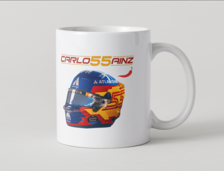 Taza Cerámica Carlos Sainz