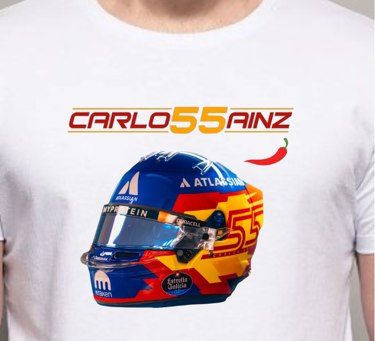 Camiseta Carlos Sainz 55