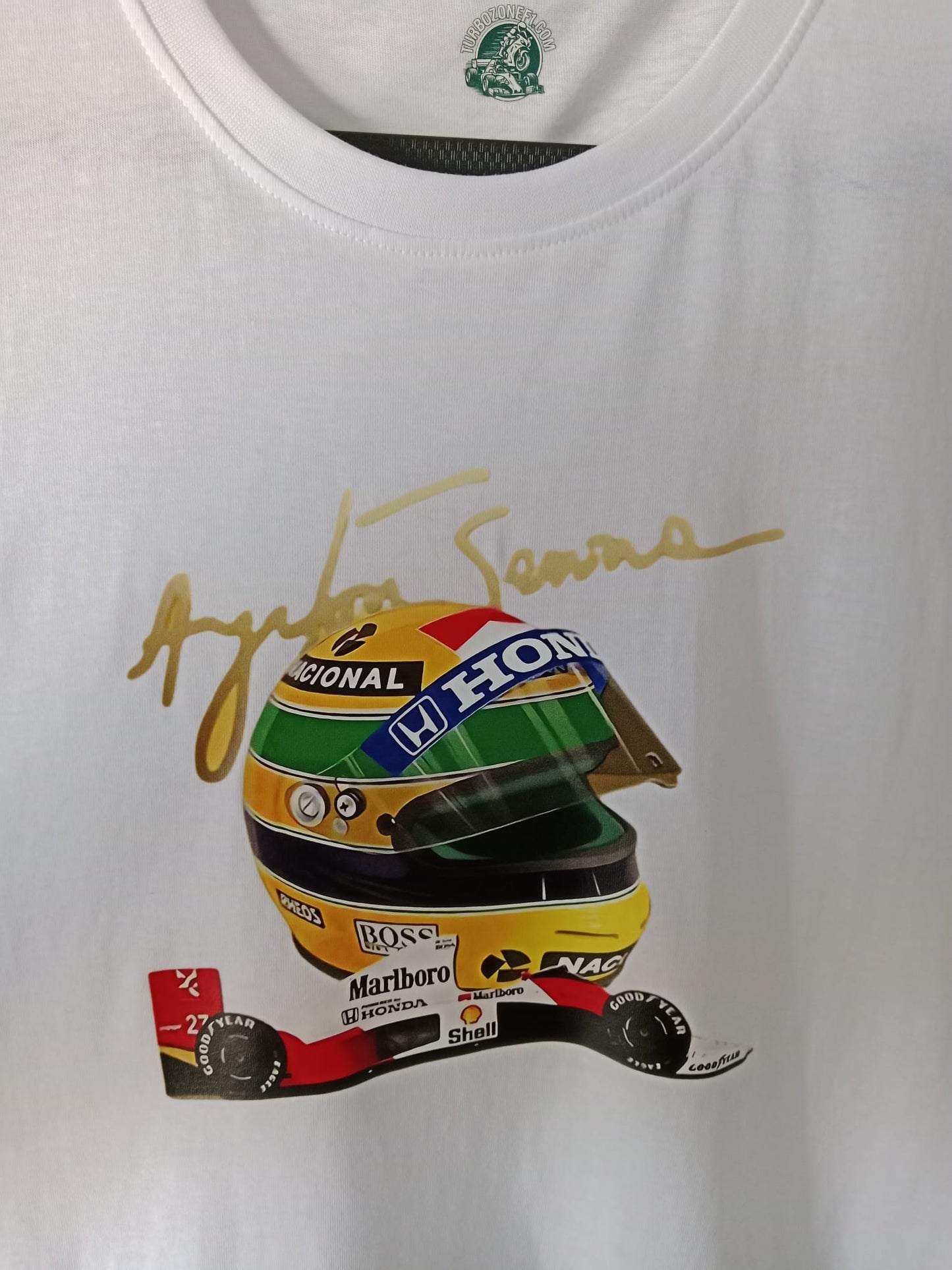 Camiseta F1 Ayrton Senna Kids