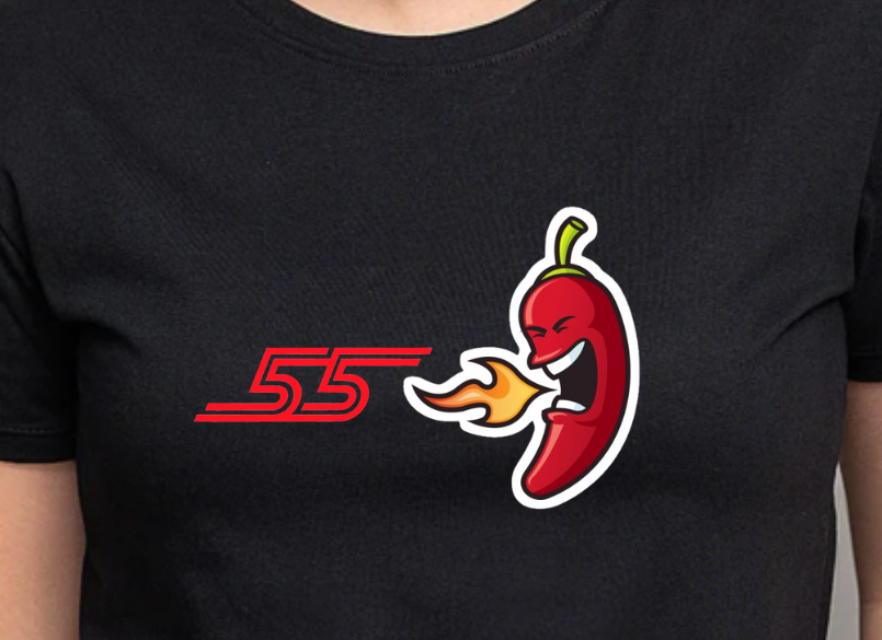 Camiseta Carlos Sainz Chili 55 Mujer