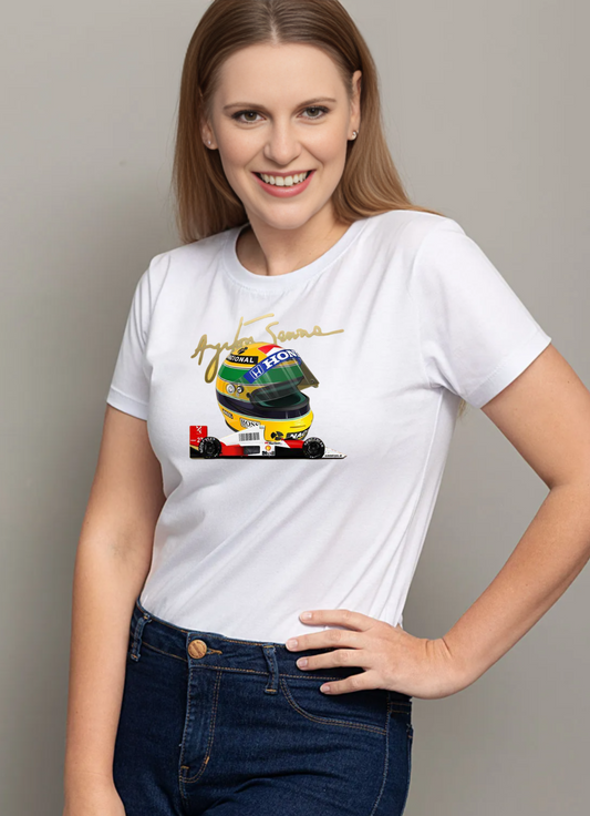 Camiseta  Ayrton Senna Woman