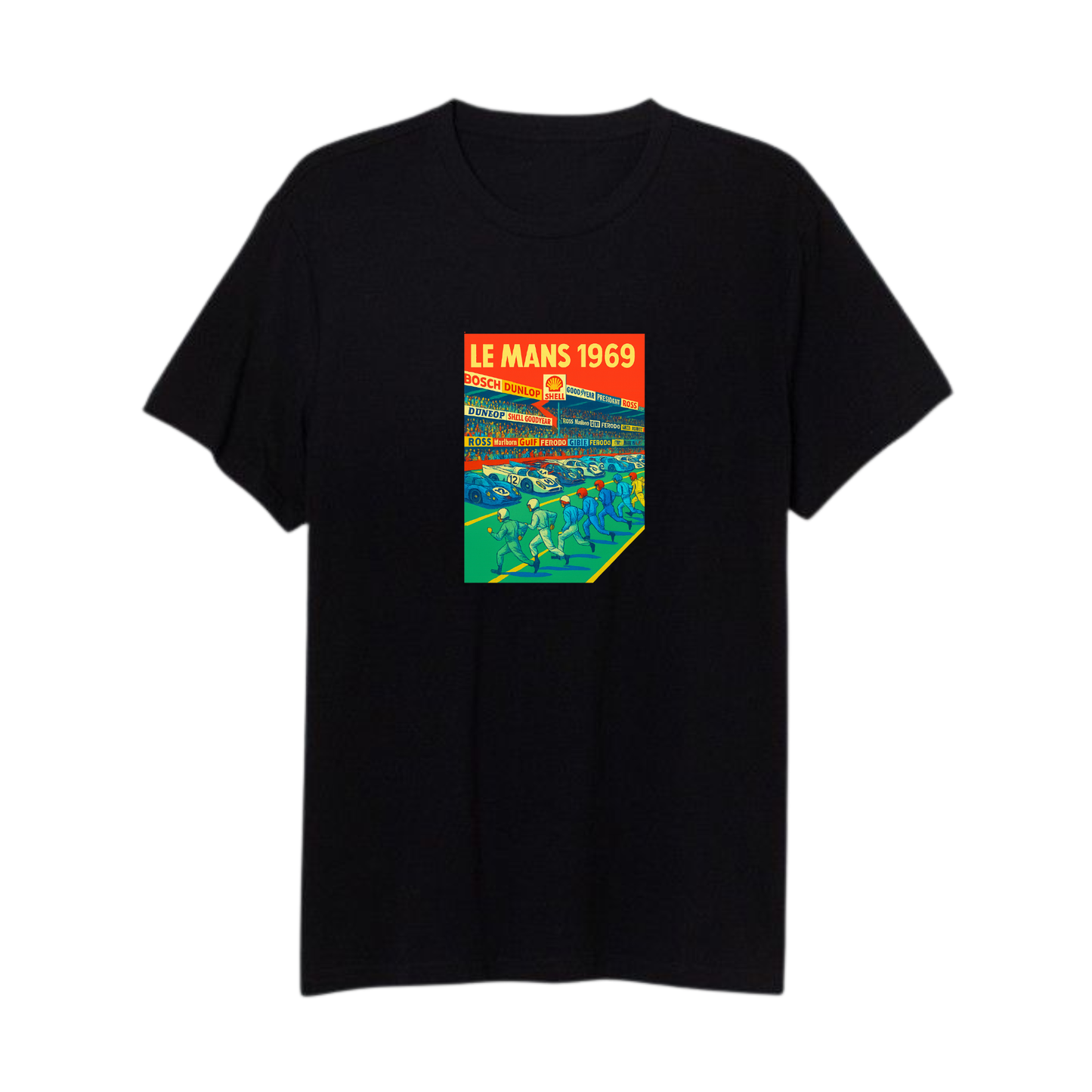 Camiseta Le Mans 1969