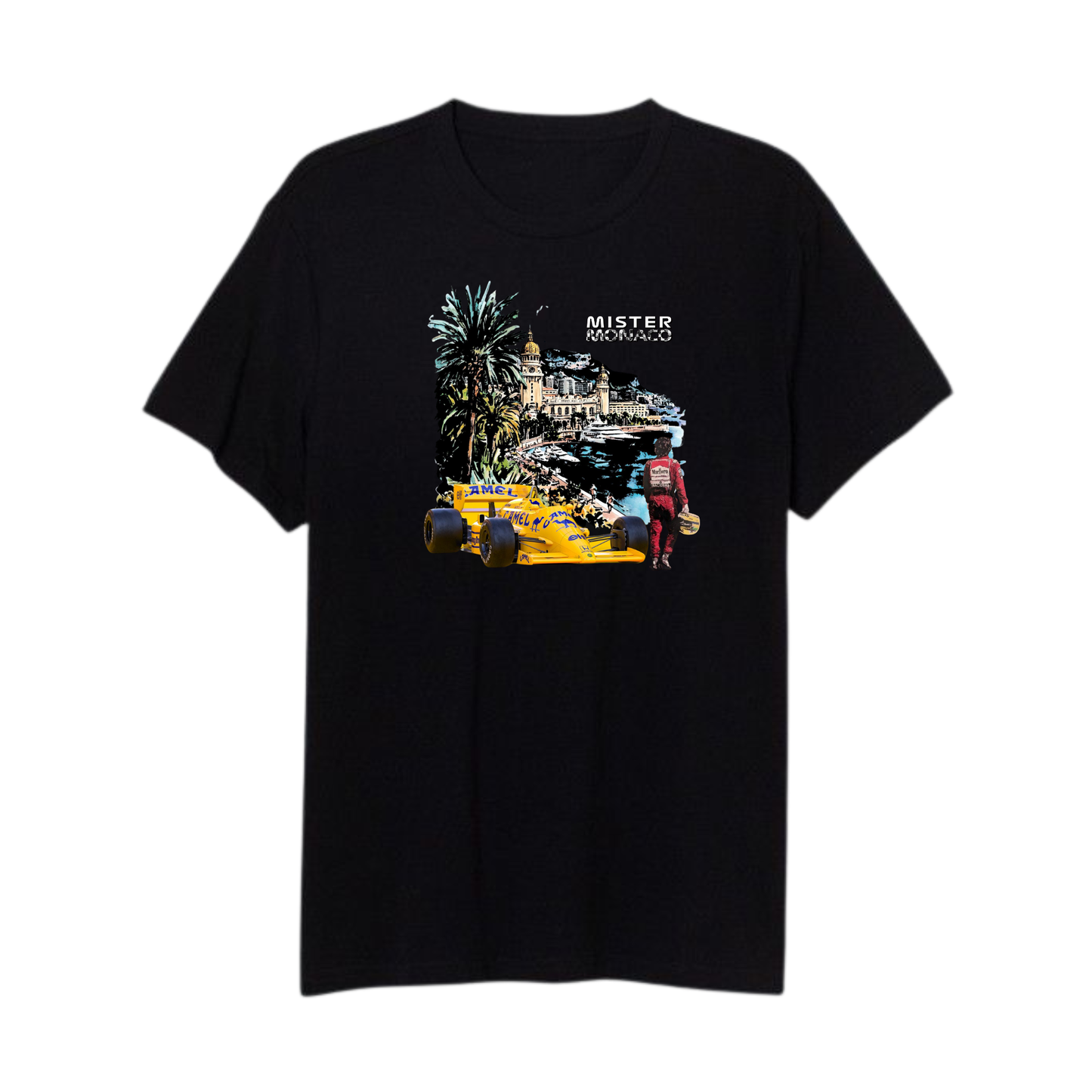 Camiseta Ayrton Senna Mónaco