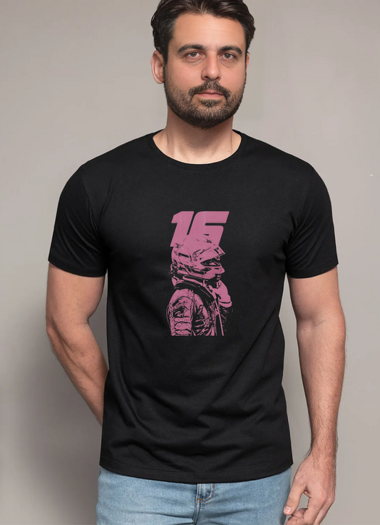 Camiseta Charles Leclerc Hombre