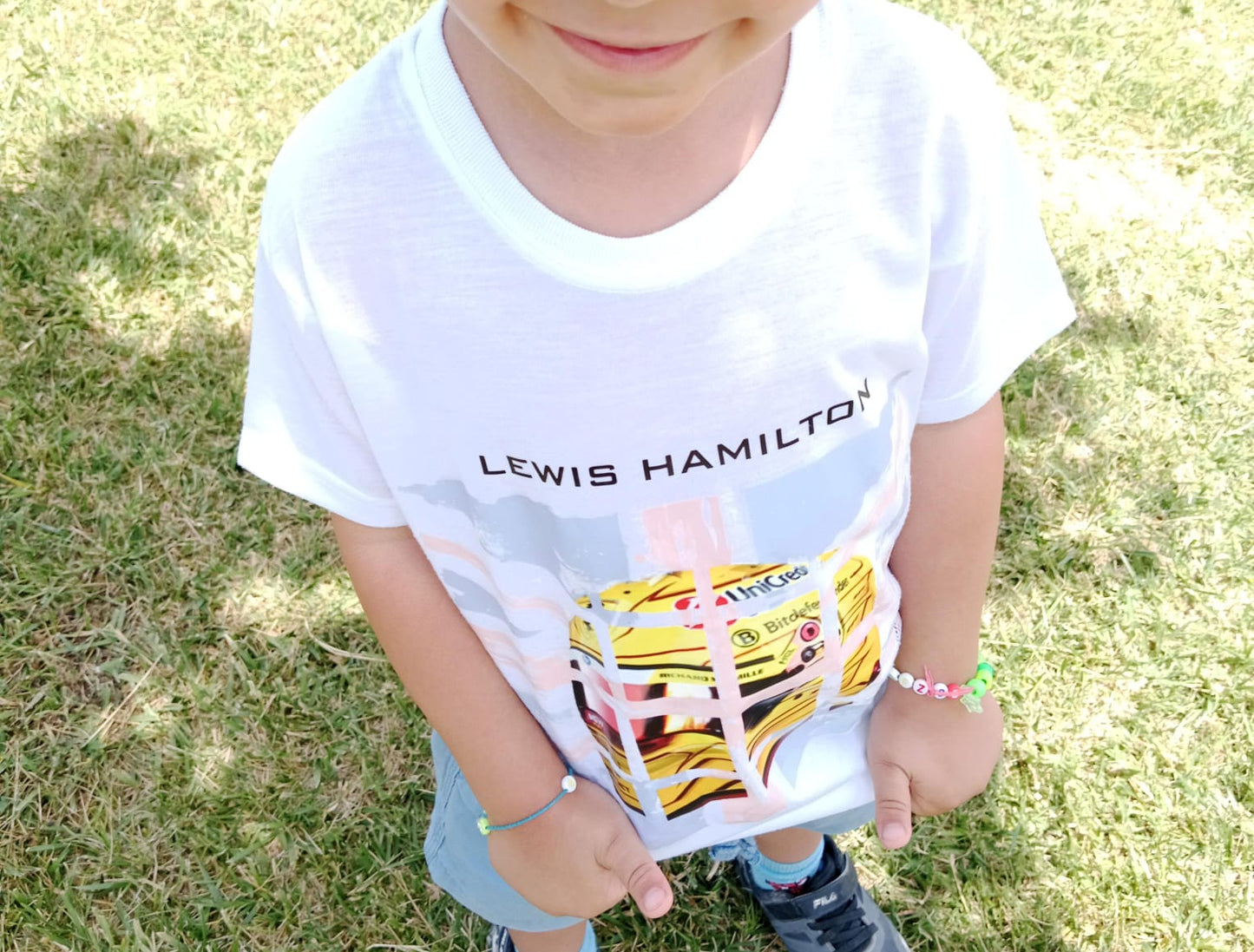 Camiseta F1 Mini Drivers Lewis Hamilton