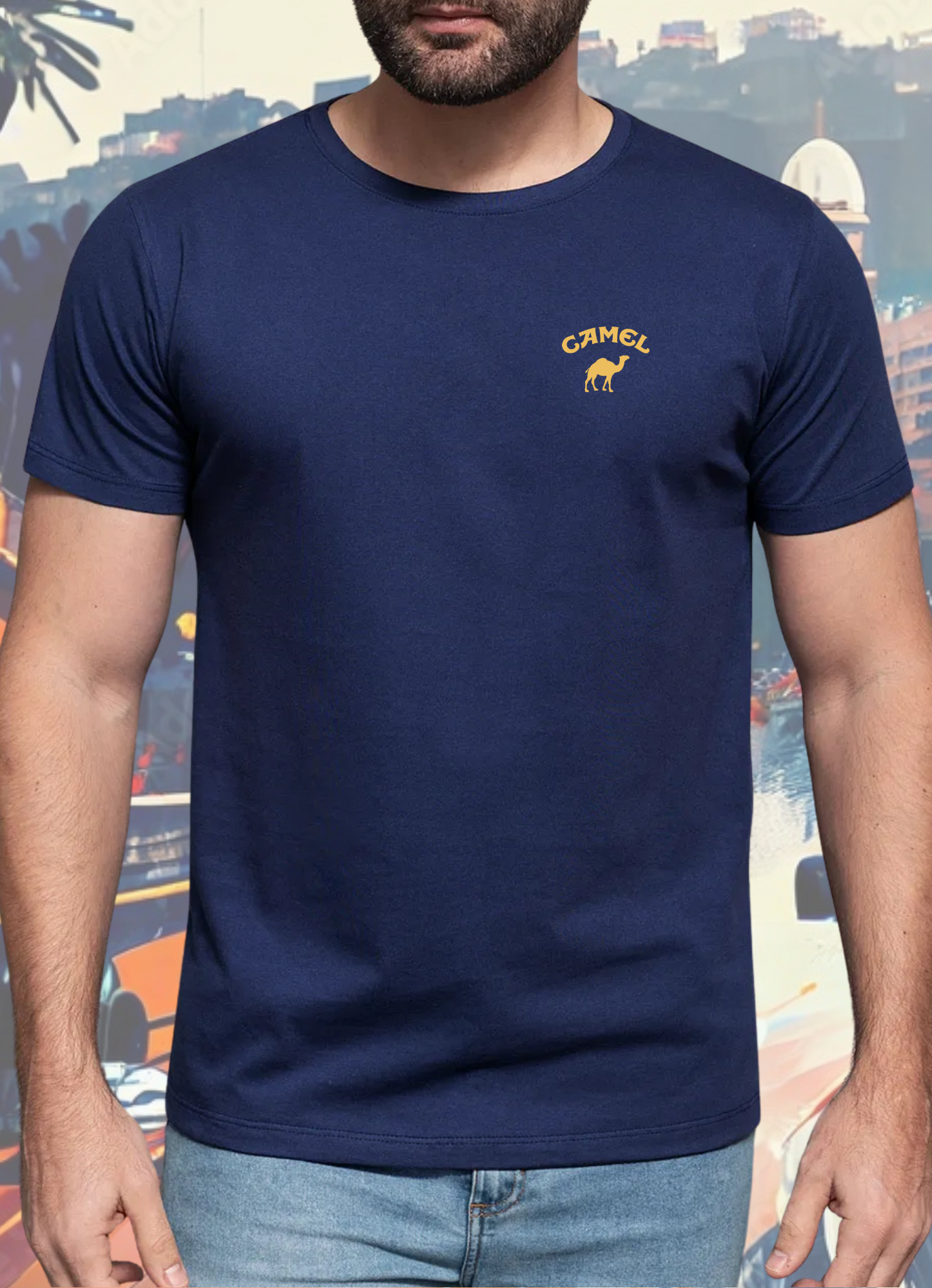 Camiseta Camel Ayrton Senna