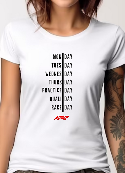 Camiseta Mujer Race Day