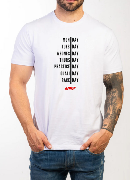 Camiseta f1 weekdays