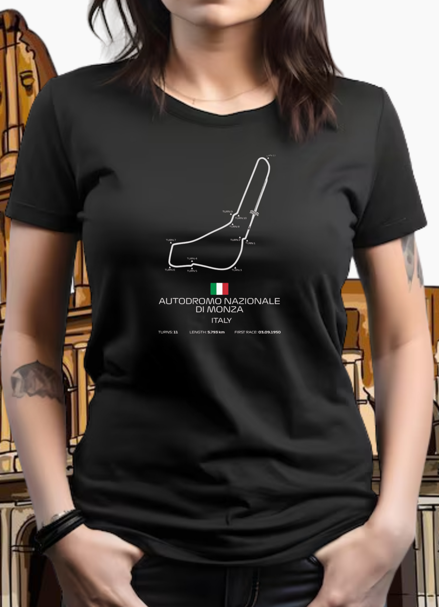 Camiseta Circuit Monza