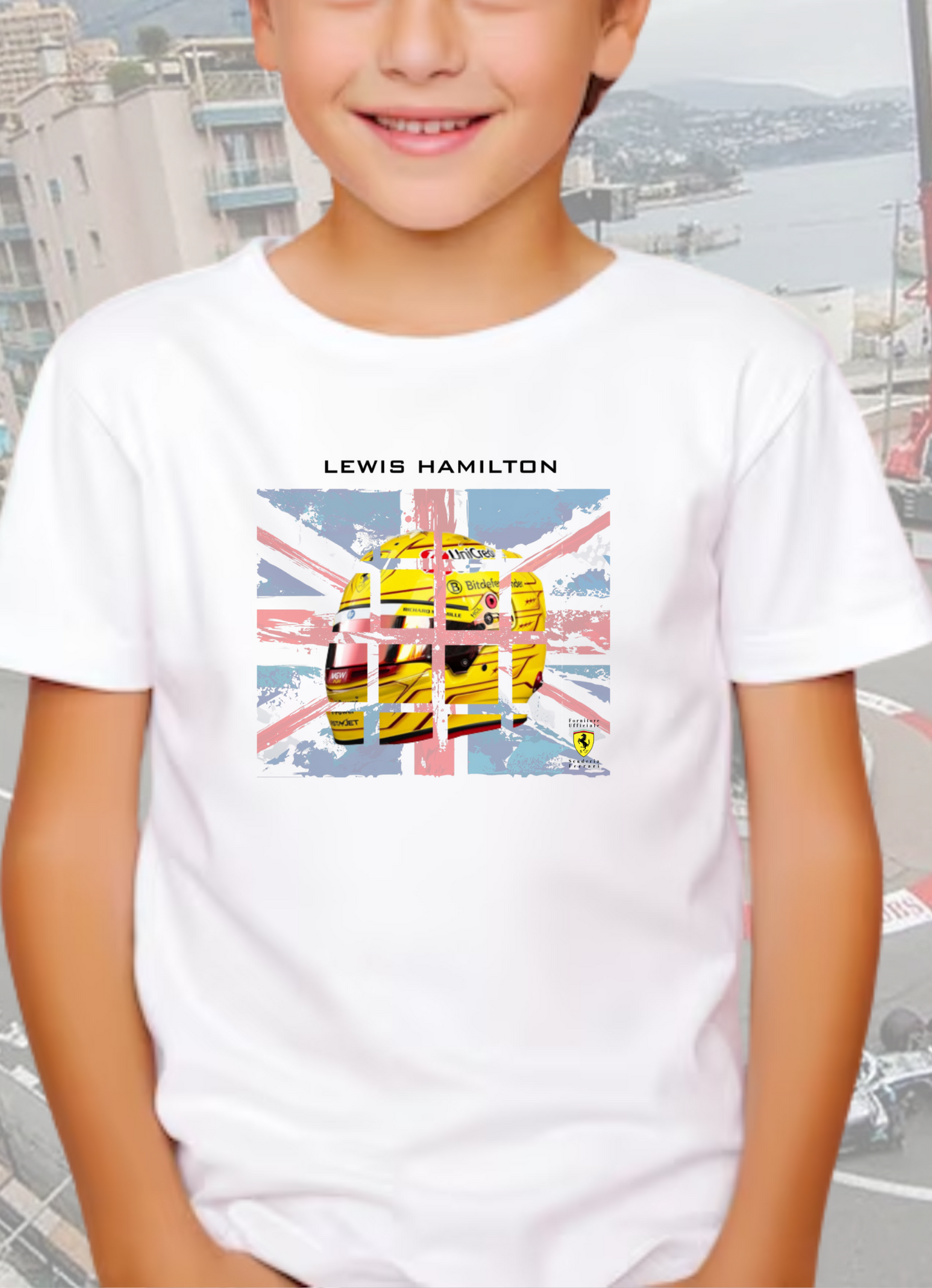 Camiseta Mini Drivers Lewis Hamilton