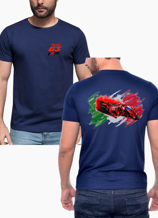 Camiseta Moto GP Pecco 63
