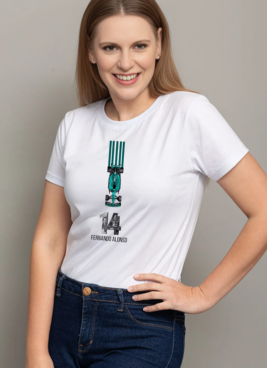 Camiseta Fernando Alonso 14 Mujer
