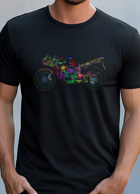 Camiseta Moto GP 3D