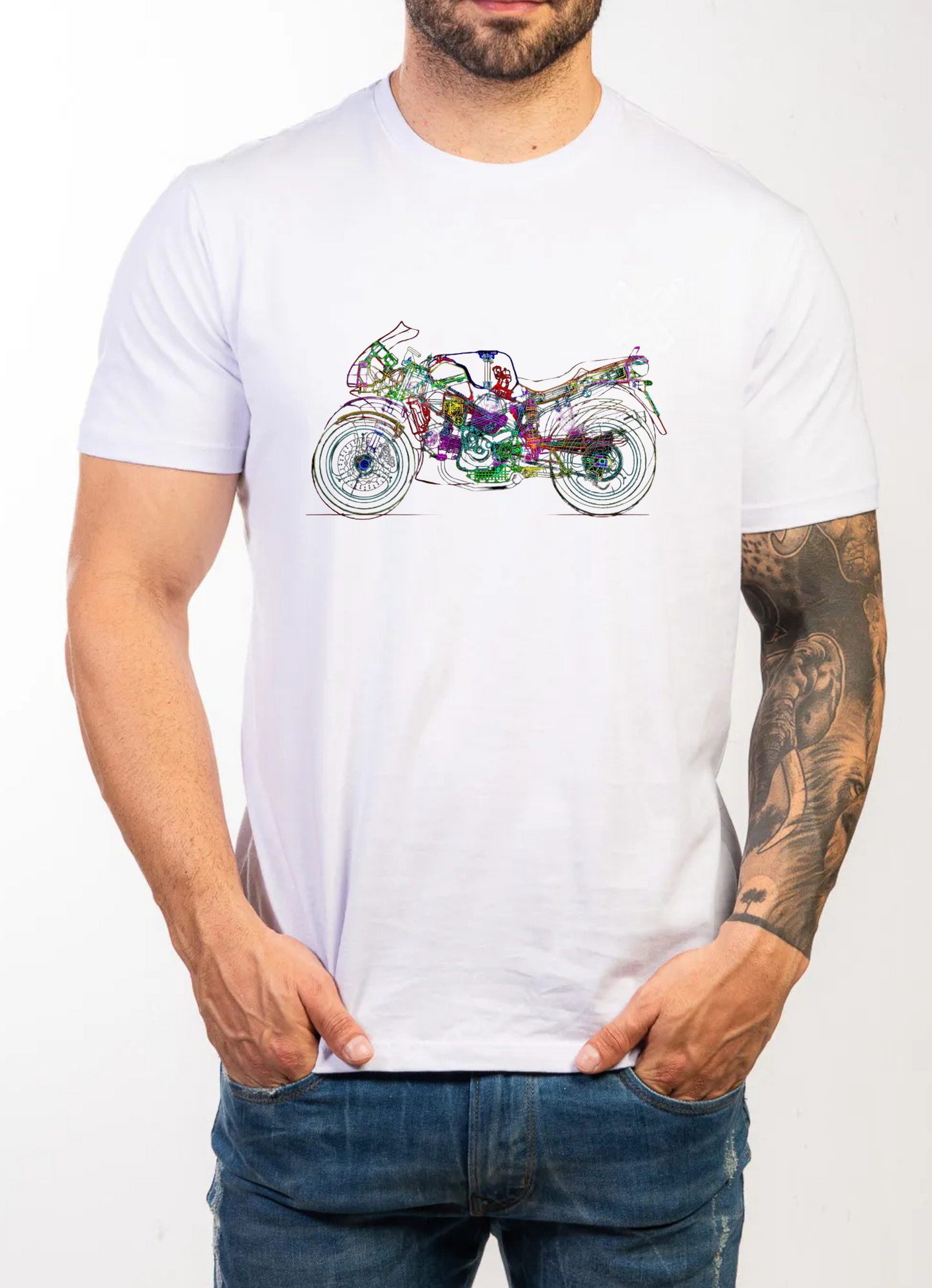 Camiseta Moto GP 3D