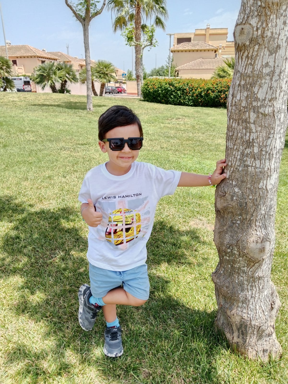 Camiseta F1 Mini Drivers Lewis Hamilton