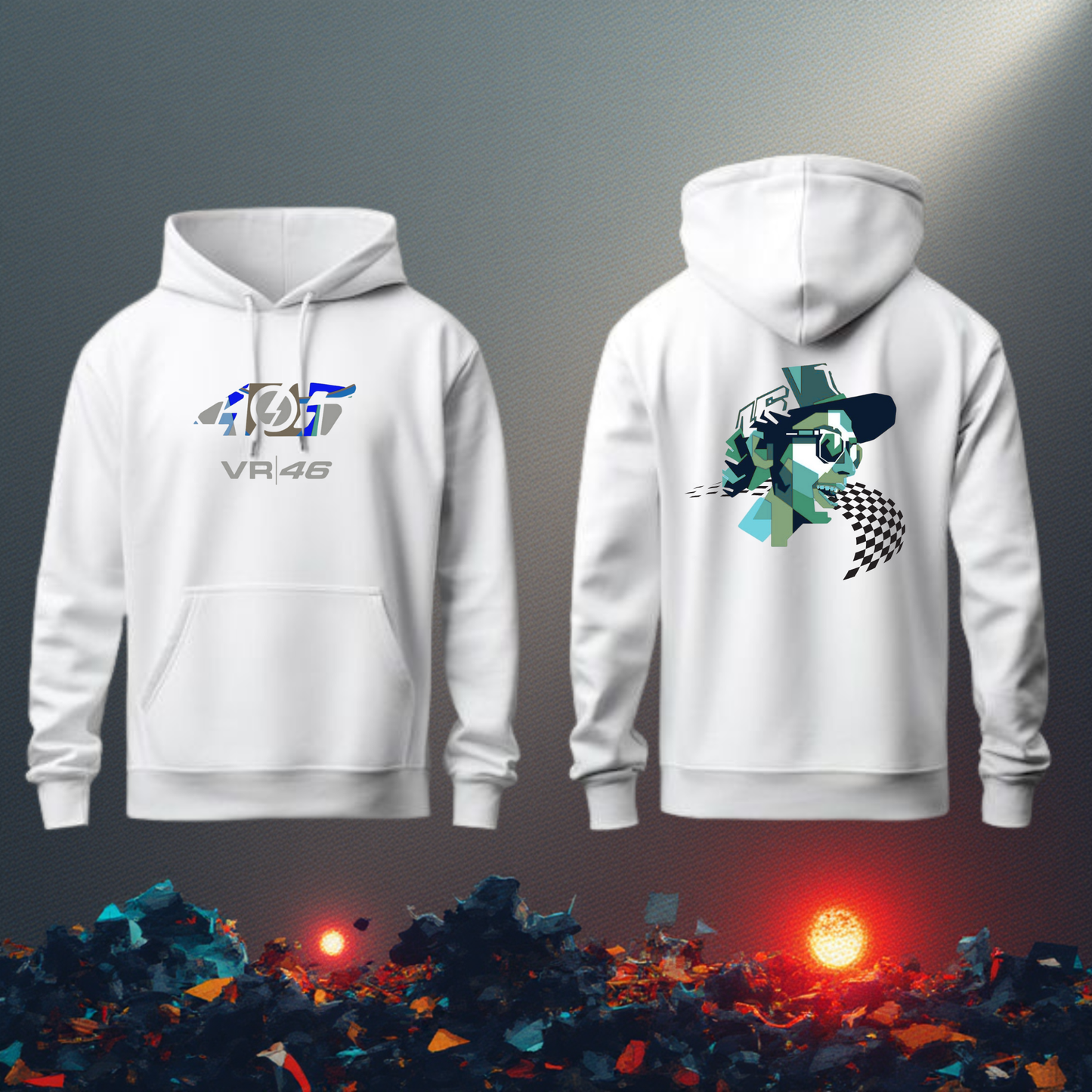 Sudadera VR46 Racing Valentino Rossi VR46 The Doctor