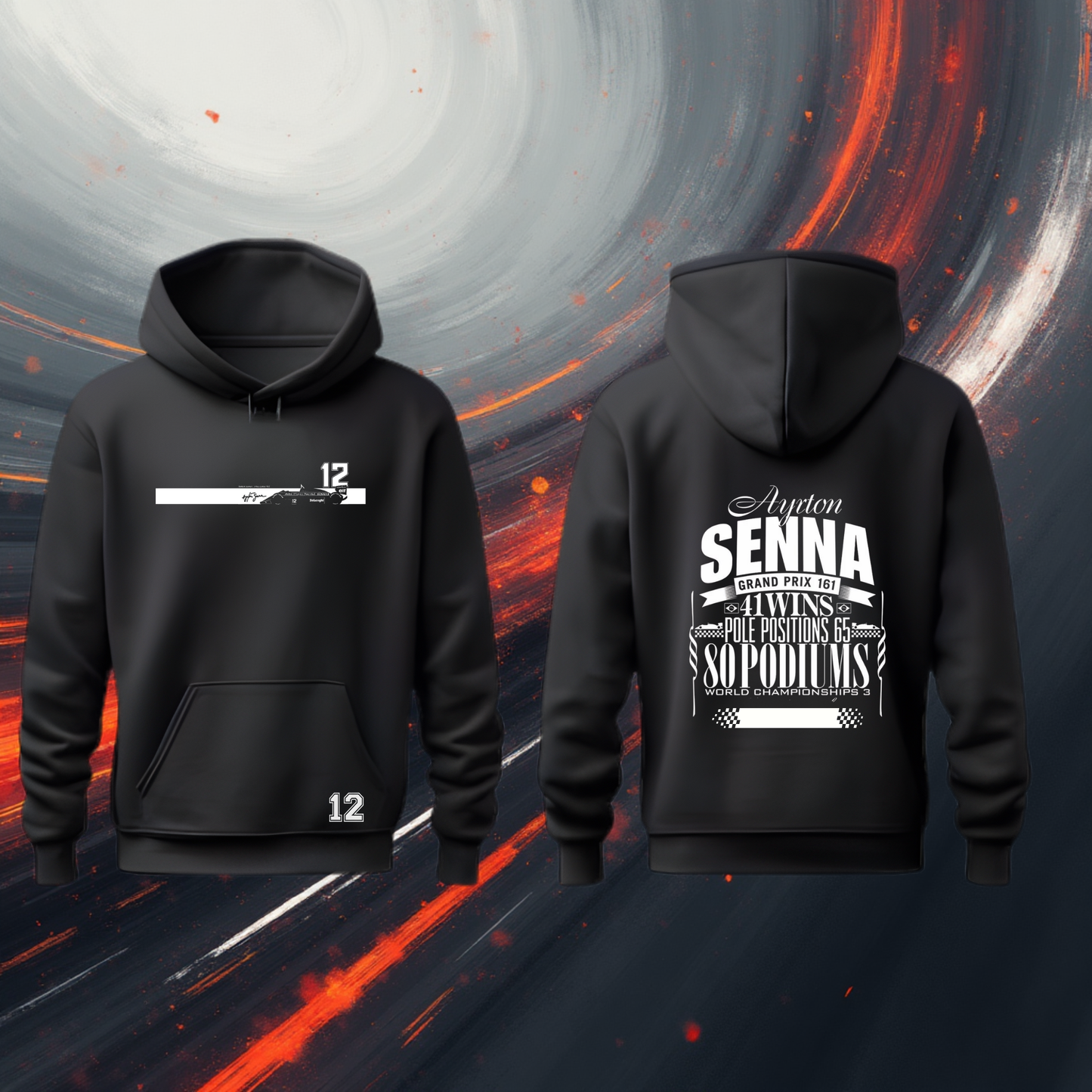 Sudadera Ayrton Senna Grand Prix
