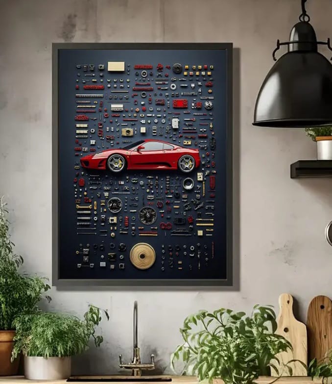 Cuadro Ferrari
