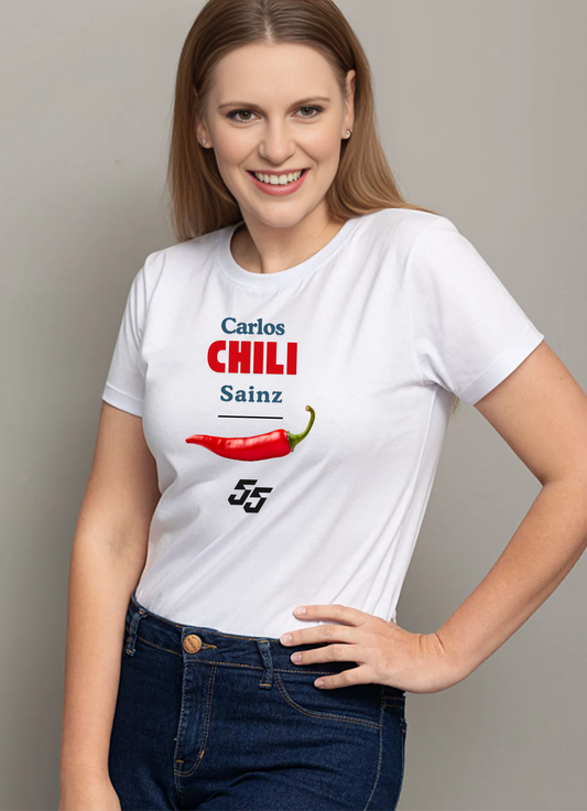 Camiseta Carlos Sainz Chili Mujer