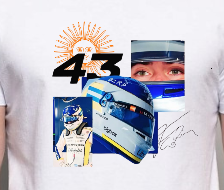 Camiseta Franco Colapinto