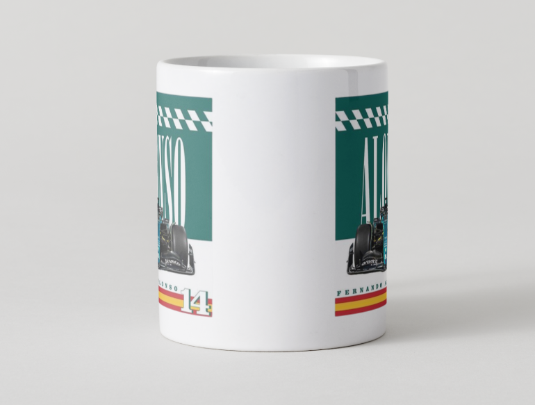 Taza Cerámica Fernando Alonso