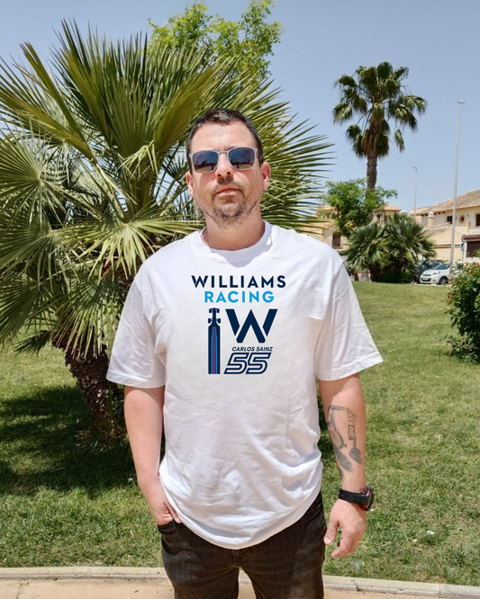 Camiseta F1 Carlos Sainz 55 Williams