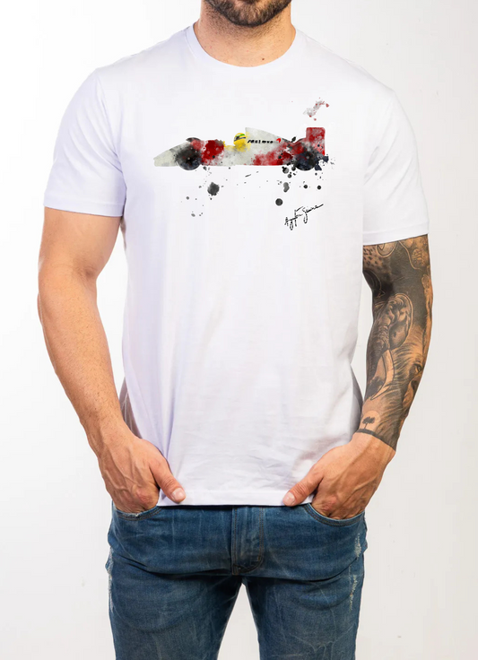 Camiseta MP4/8 Tela Pintura