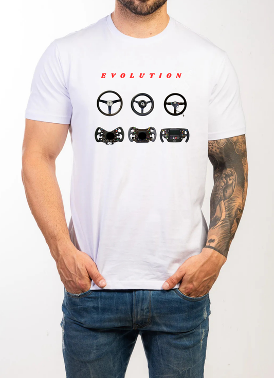 Camiseta Evolution Steering Wheel
