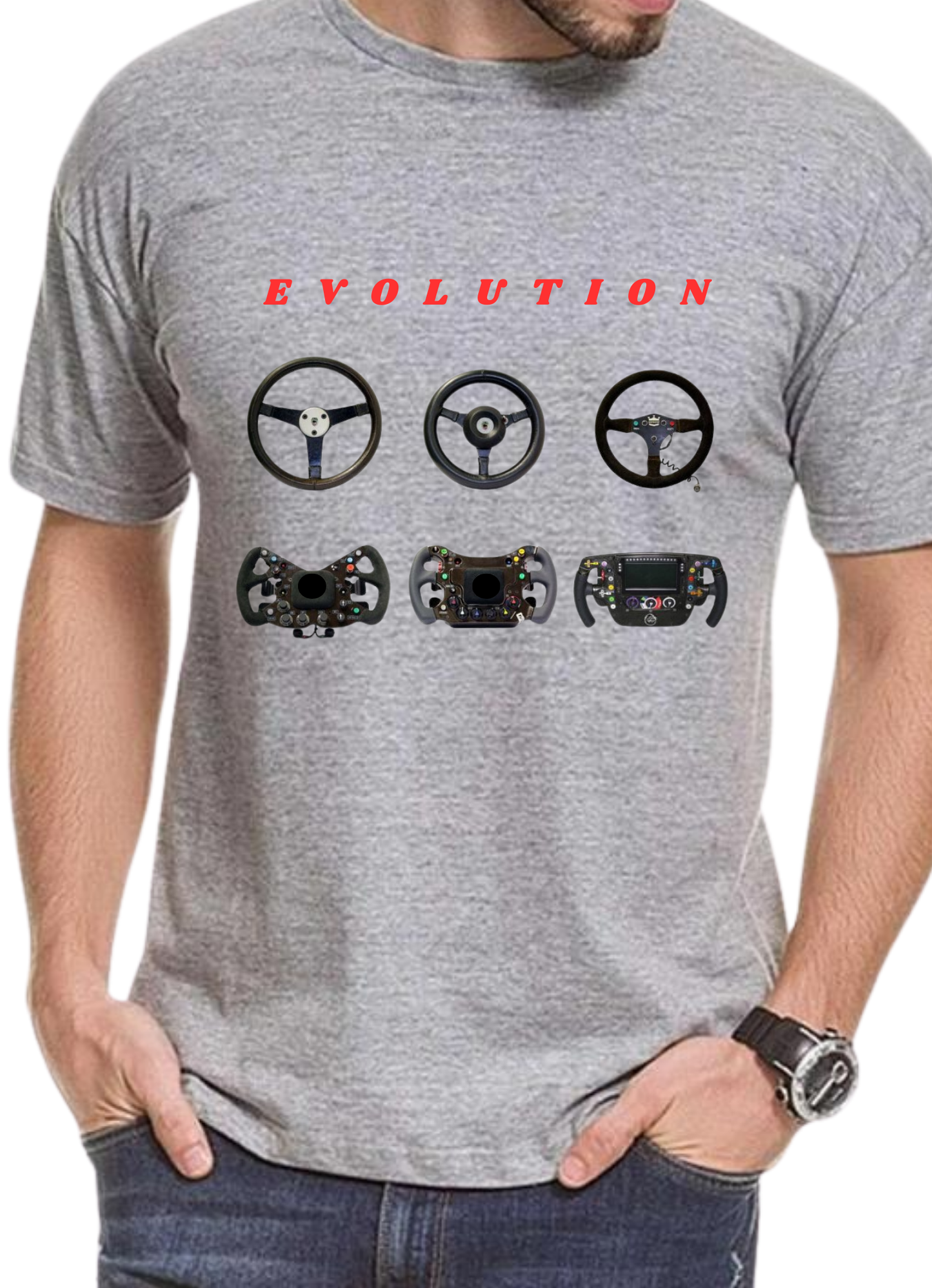 Camiseta Evolution Steering Wheel