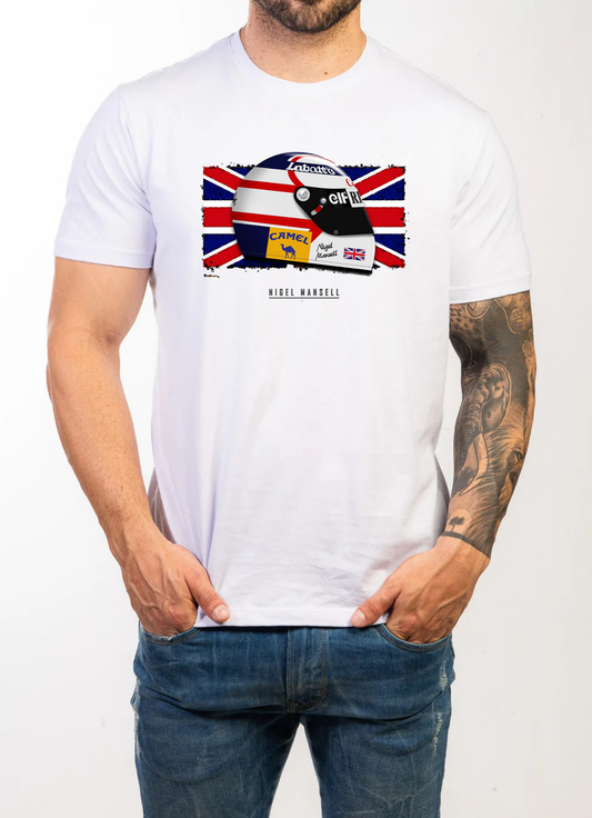 Camiseta Casco Nigel Mansell