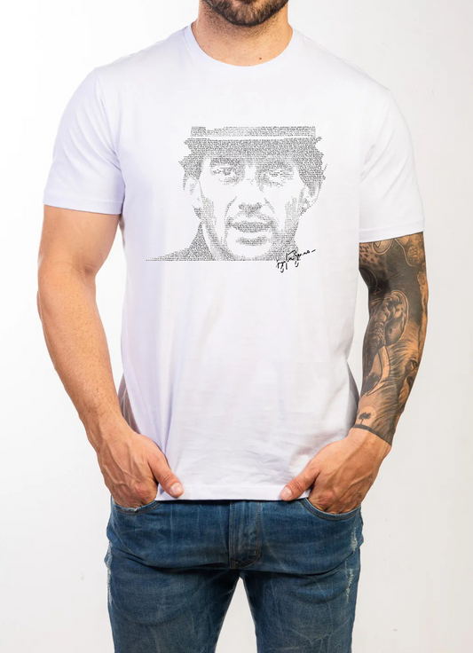 Camiseta Racing Legend Face Pixel