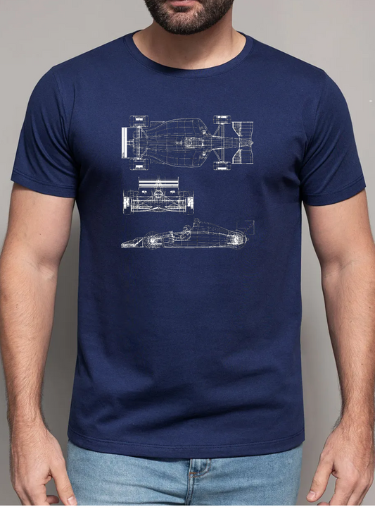 Camiseta Racing 3D project
