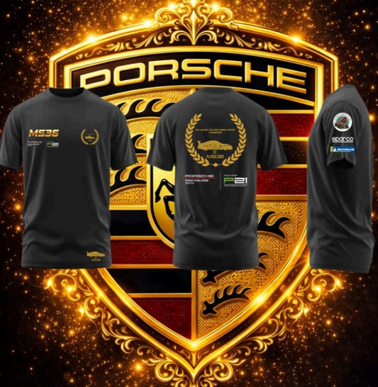 Camiseta María Sánchez campeona 2025 Porsche Ladies 991 cup