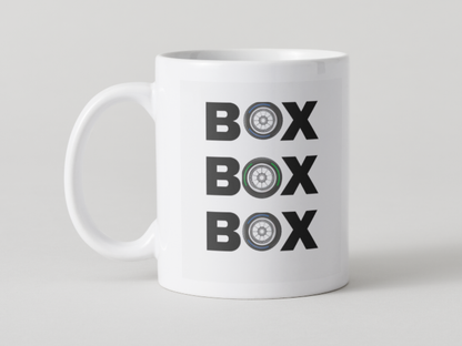Taza Cerámica Box Box Box