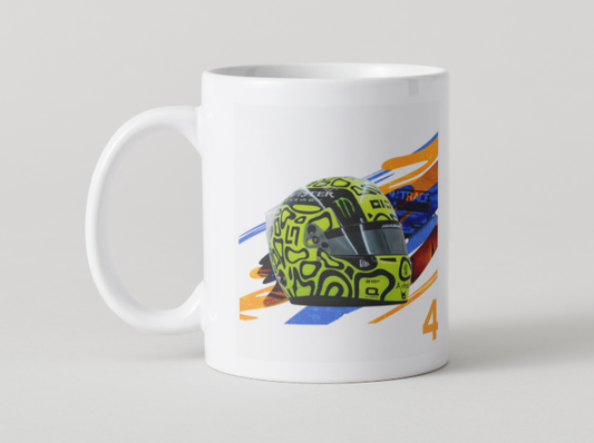 Taza Cerámica Lando Norris