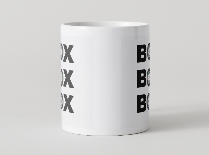 Taza Cerámica Box Box Box