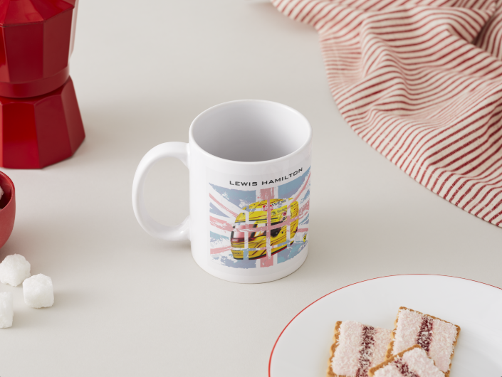 Taza Cerámica Lewis Hamilton