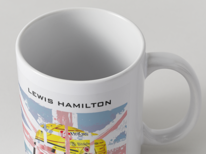 Taza Cerámica Lewis Hamilton