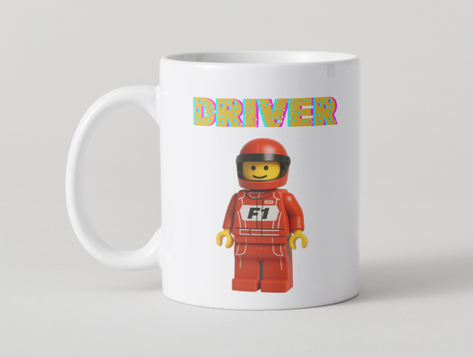 Taza Cerámica F1 Lego