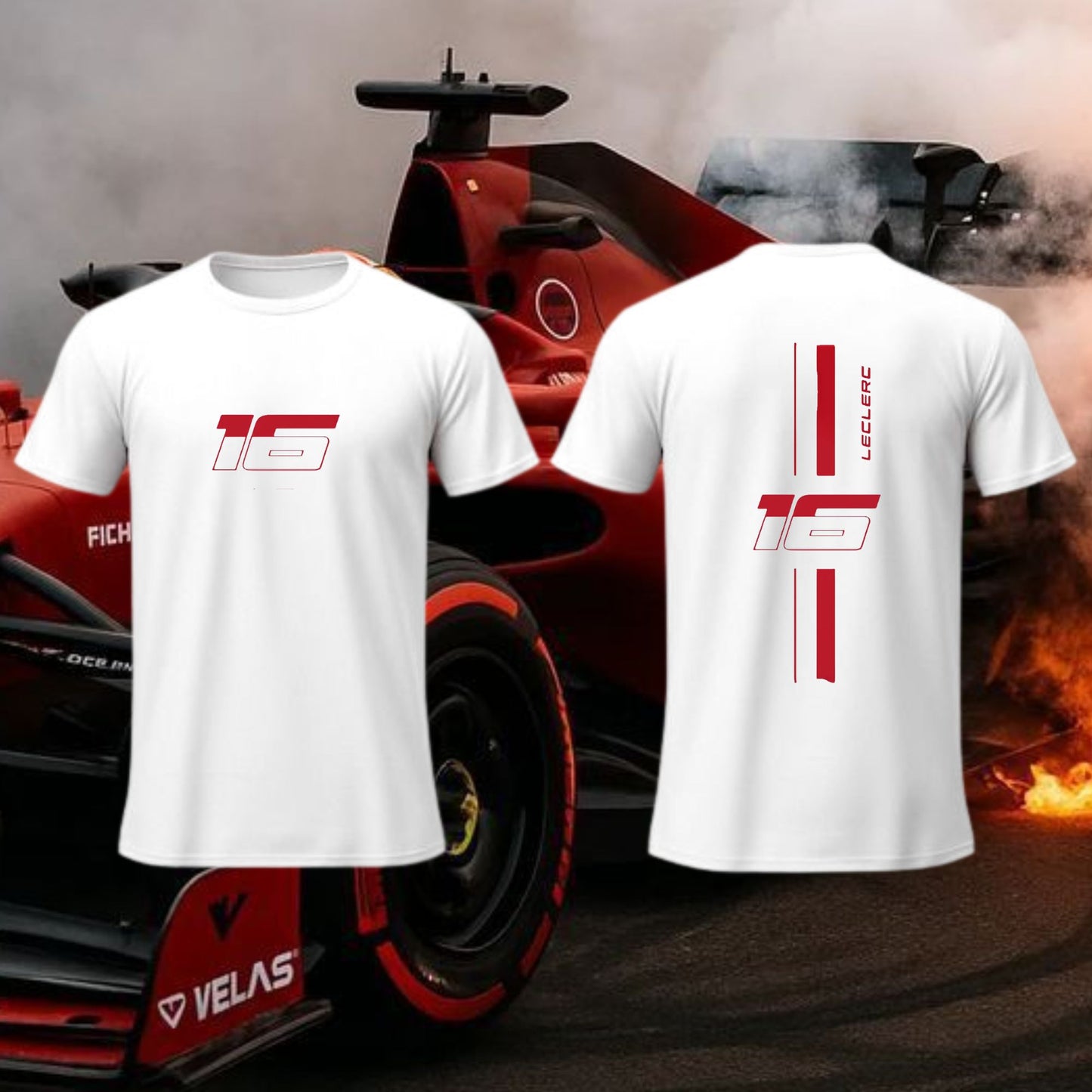 Camiseta Charles Leclerc